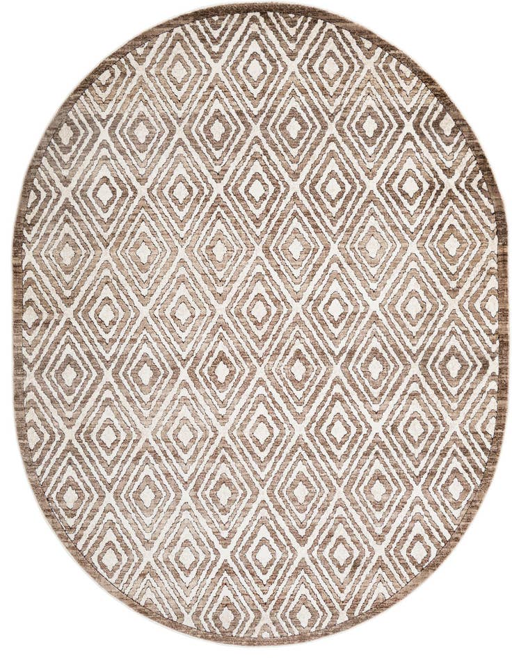 Detail image of 7' 10 x 10' Hermitage Oval Rug