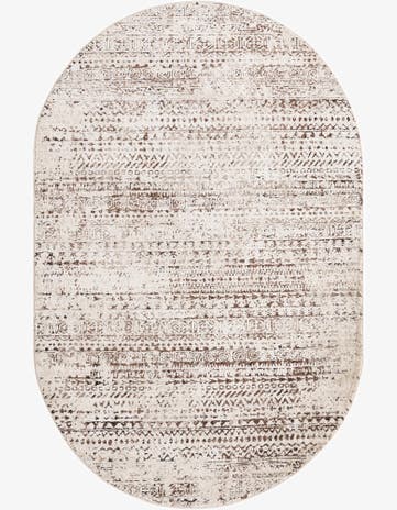 5' 3 x 8' Hermitage Oval Rug