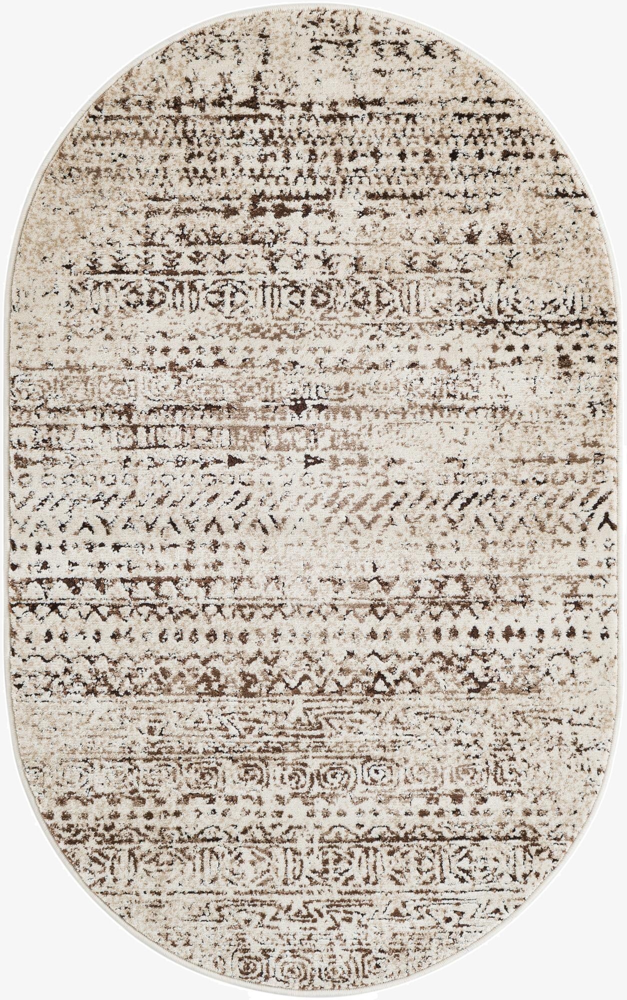 3' 3 x 5' 3 Hermitage Oval Rug