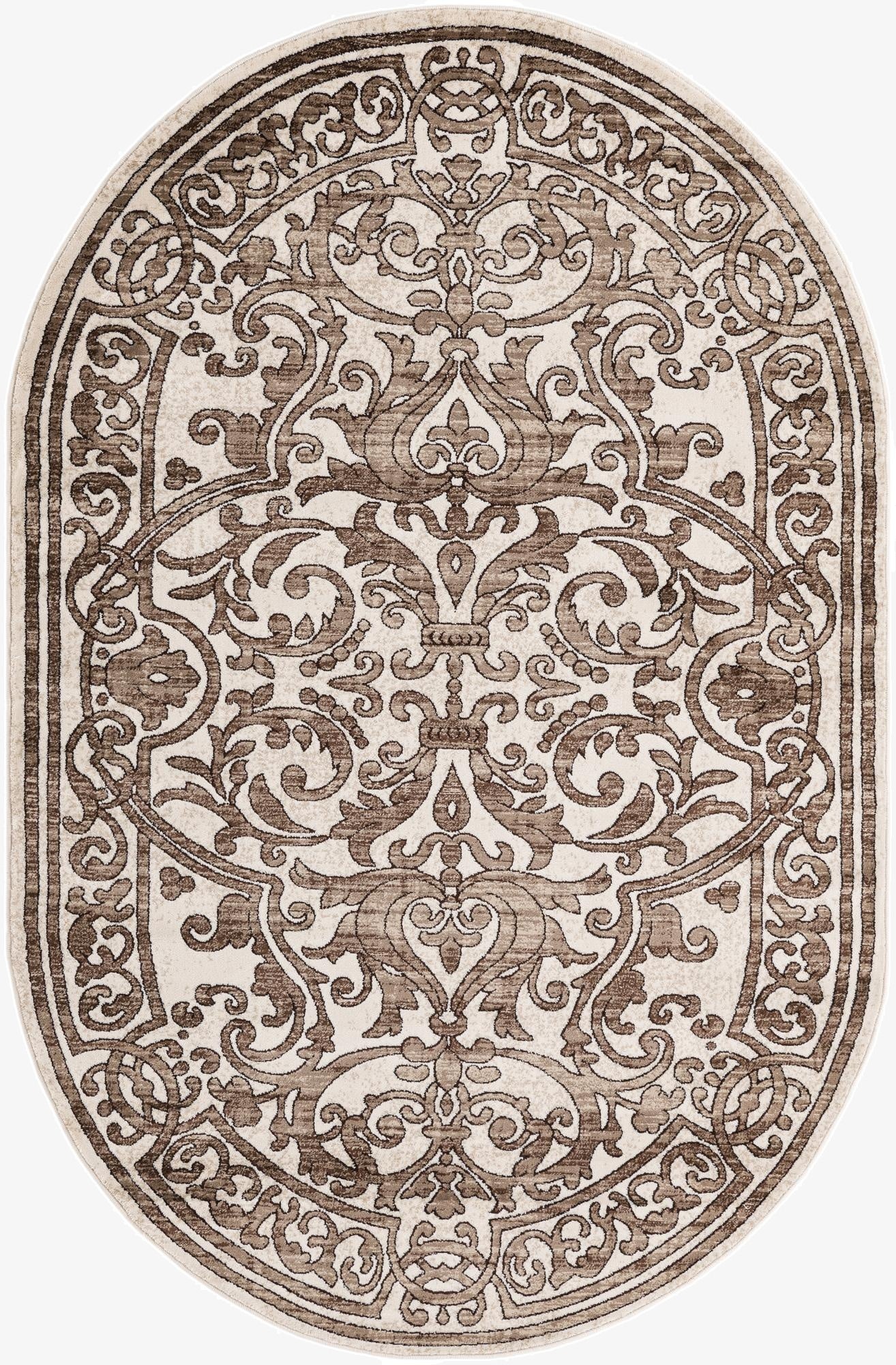 Primary image 5' 3 x 8' Hermitage Oval Rug