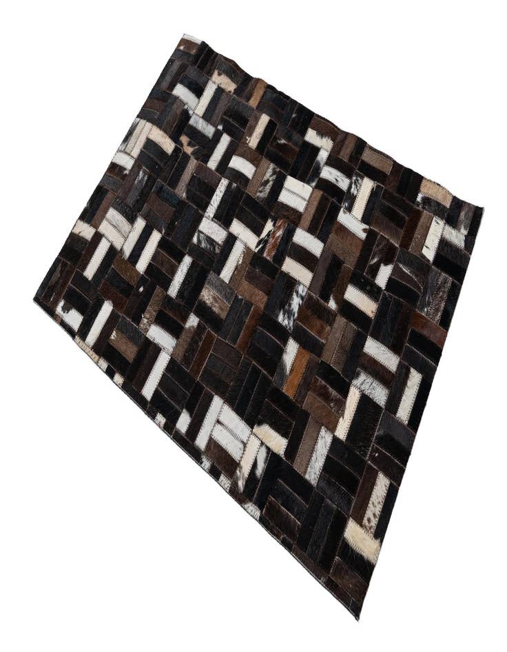 Detail image of 2' x 3' Cowhide Leather Rug