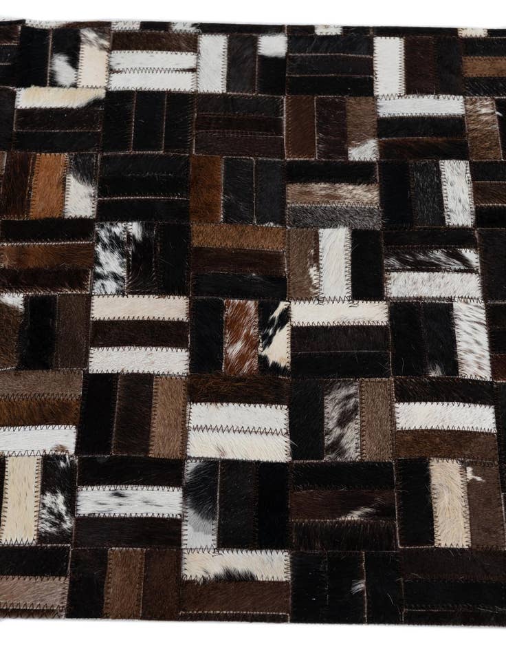 Detail image of 2' x 3' Cowhide Leather Rug