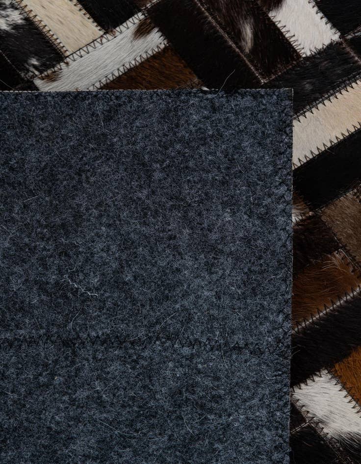 Detail image of 2' x 3' Cowhide Leather Rug