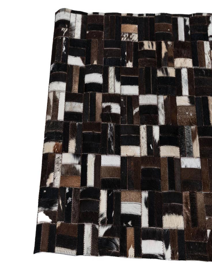 Detail image of 2' x 3' Cowhide Leather Rug