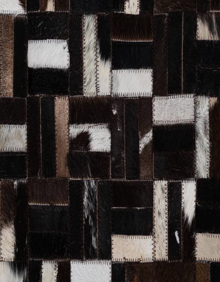 Detail image of 2' x 3' Cowhide Leather Rug