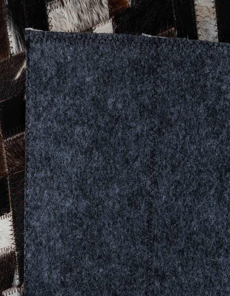 Detail image of 2' x 3' Cowhide Leather Rug