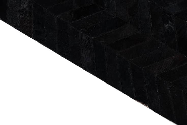 Detail image of 5' x 8' Cowhide Leather Rug