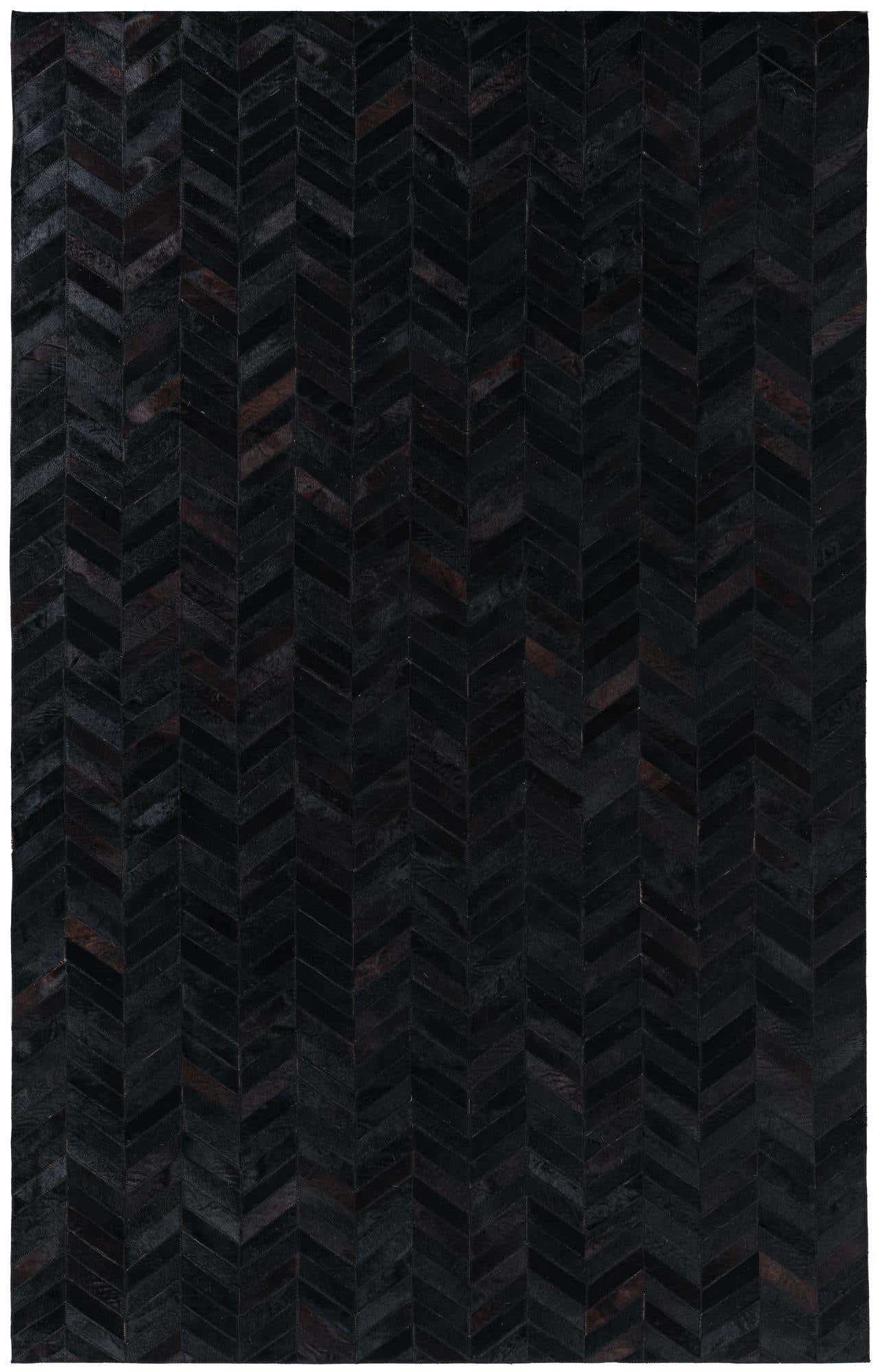 5' x 8' Cowhide Leather Rug