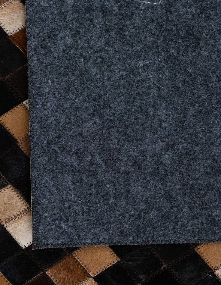 Detail image of 5' x 8' Cowhide Leather Rug