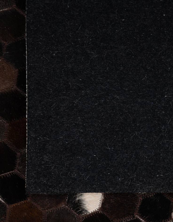 Detail image of 5' x 8' Cowhide Leather Rug