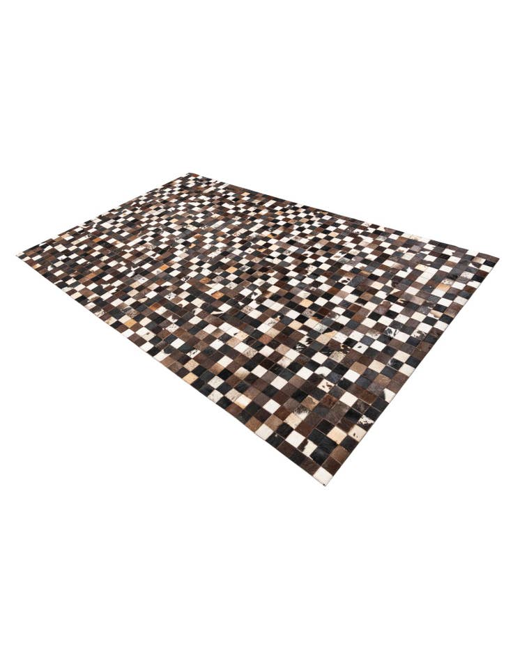 Detail image of 5' x 8' Cowhide Leather Rug