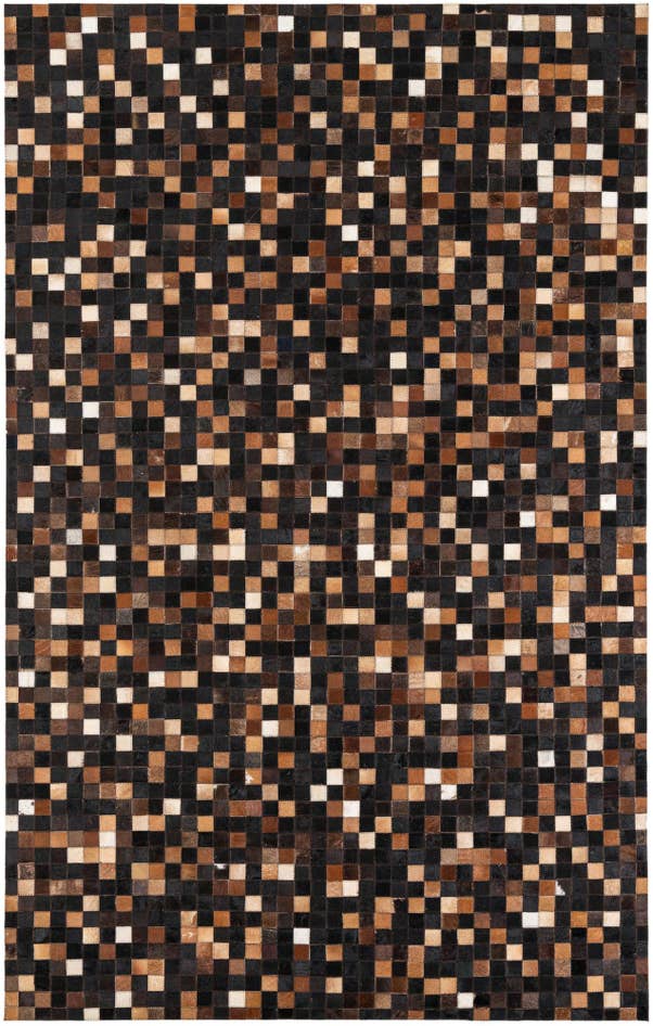 Detail image of 5' x 8' Cowhide Leather Rug