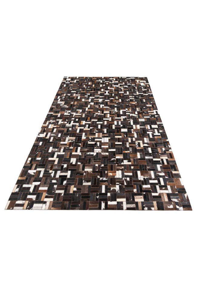 Detail image of 5' x 8' Cowhide Leather Rug
