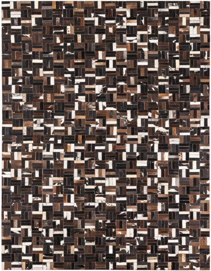Detail image of 5' x 8' Cowhide Leather Rug