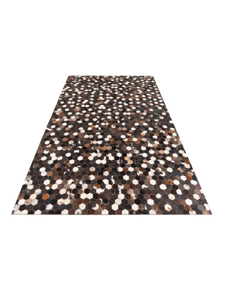 Detail image of 5' x 8' Cowhide Leather Rug