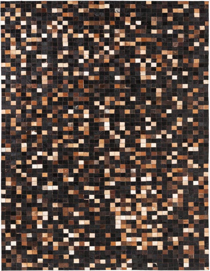 Detail image of 5' x 8' Cowhide Leather Rug