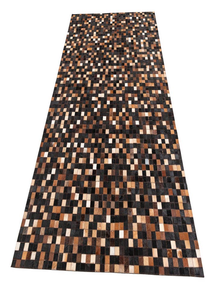 Detail image of 5' x 8' Cowhide Leather Rug