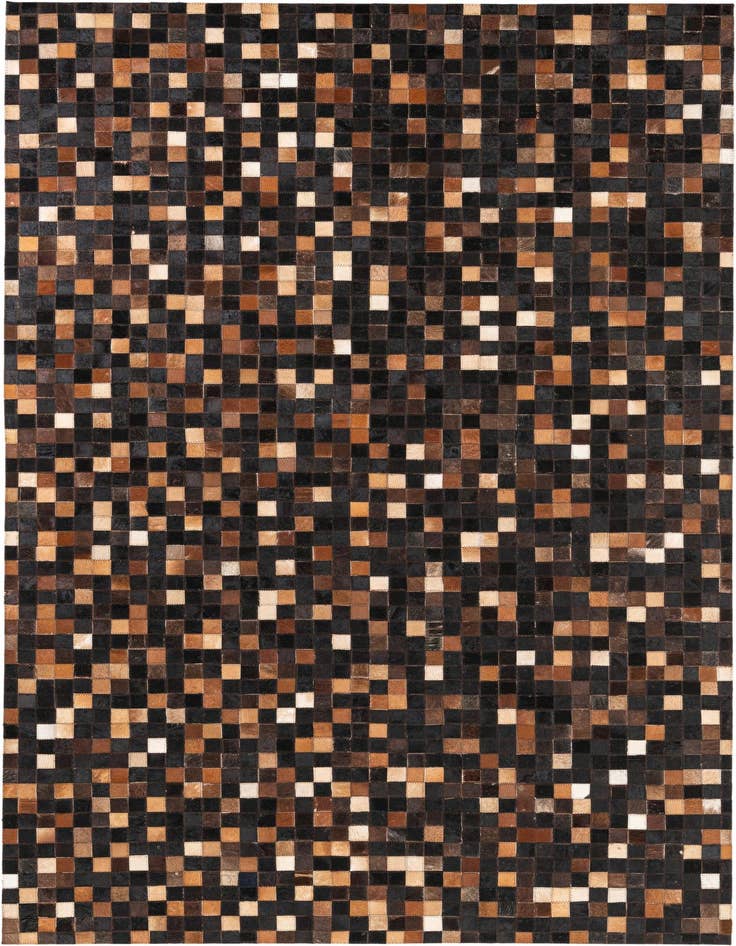 Detail image of 5' x 8' Cowhide Leather Rug