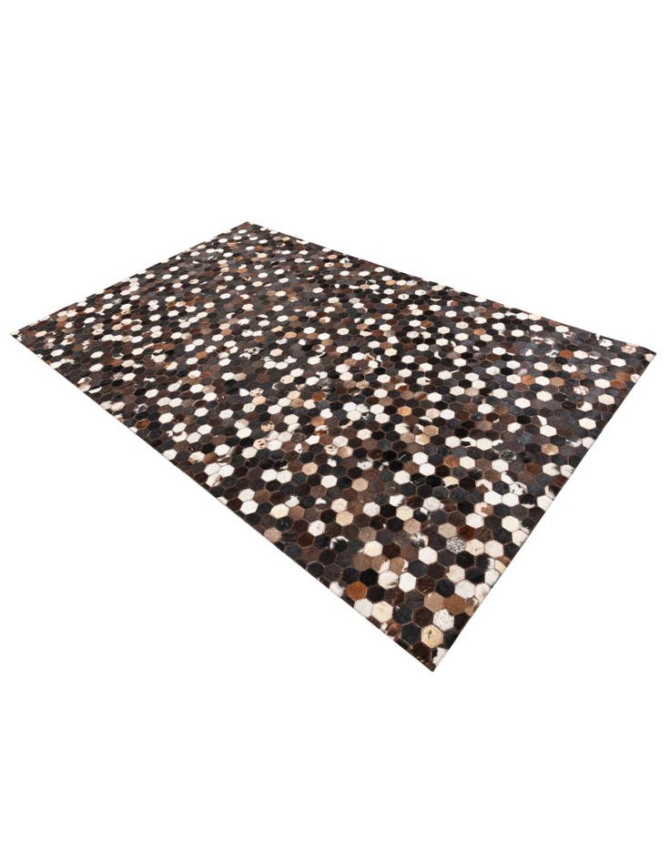 Detail image of 5' x 8' Cowhide Leather Rug