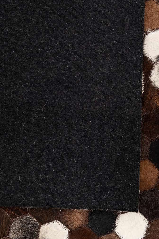 5' x 8' Cowhide Leather Rug