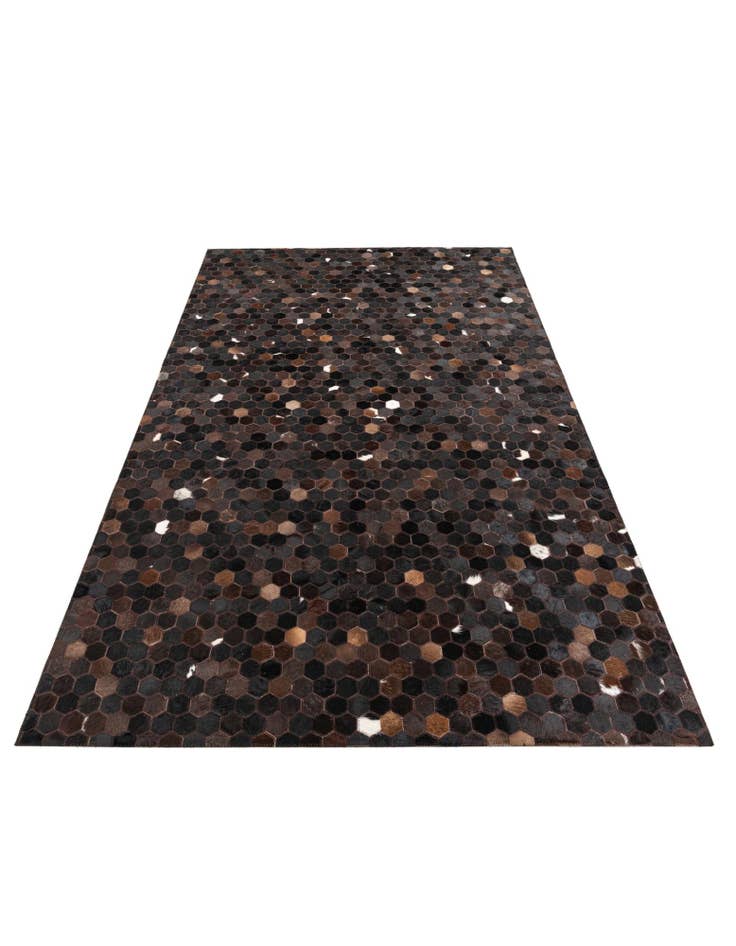 Detail image of 5' x 8' Cowhide Leather Rug