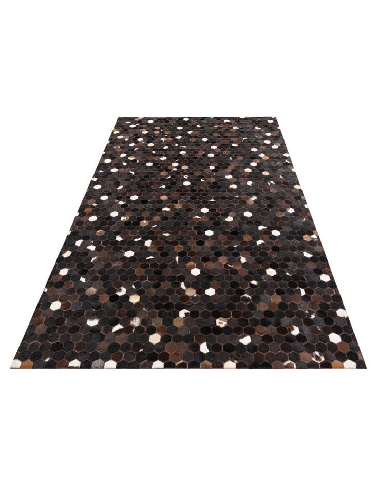 Detail image of 5' x 8' 1 Cowhide Leather Rug