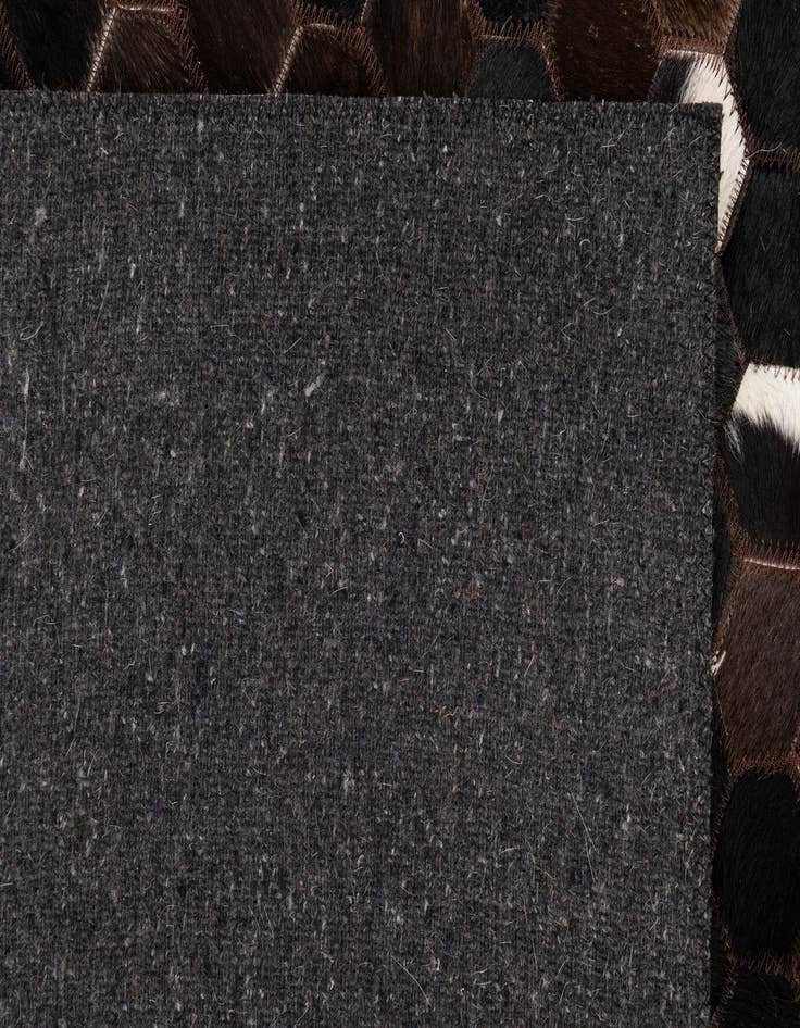 Detail image of 5' x 8' 1 Cowhide Leather Rug