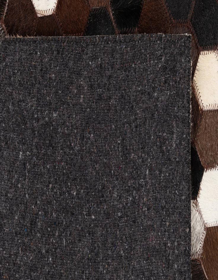 Detail image of 5' x 8' Cowhide Leather Rug