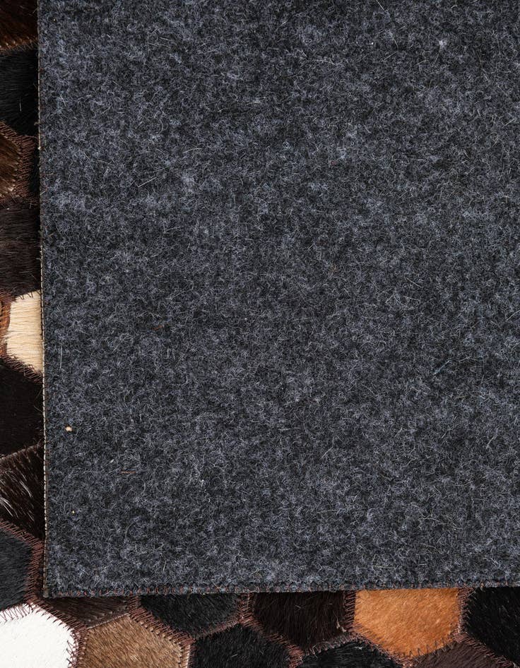 Detail image of 5' x 8' Cowhide Leather Rug