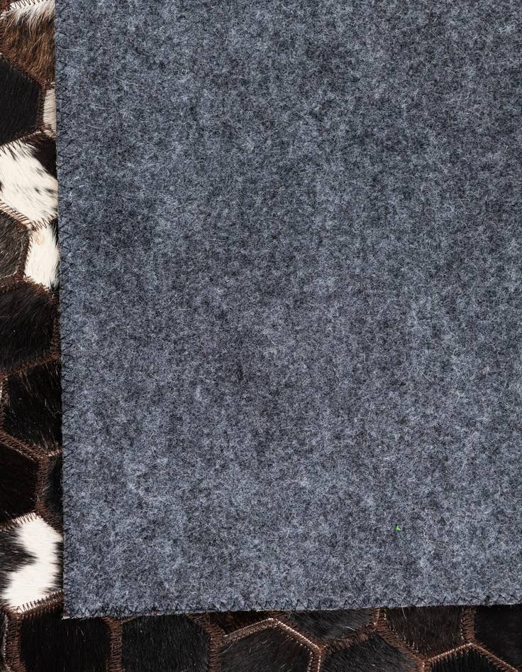 Detail image of 5' x 8' Cowhide Leather Rug