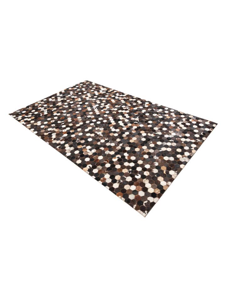 Detail image of 5' x 8' Cowhide Leather Rug