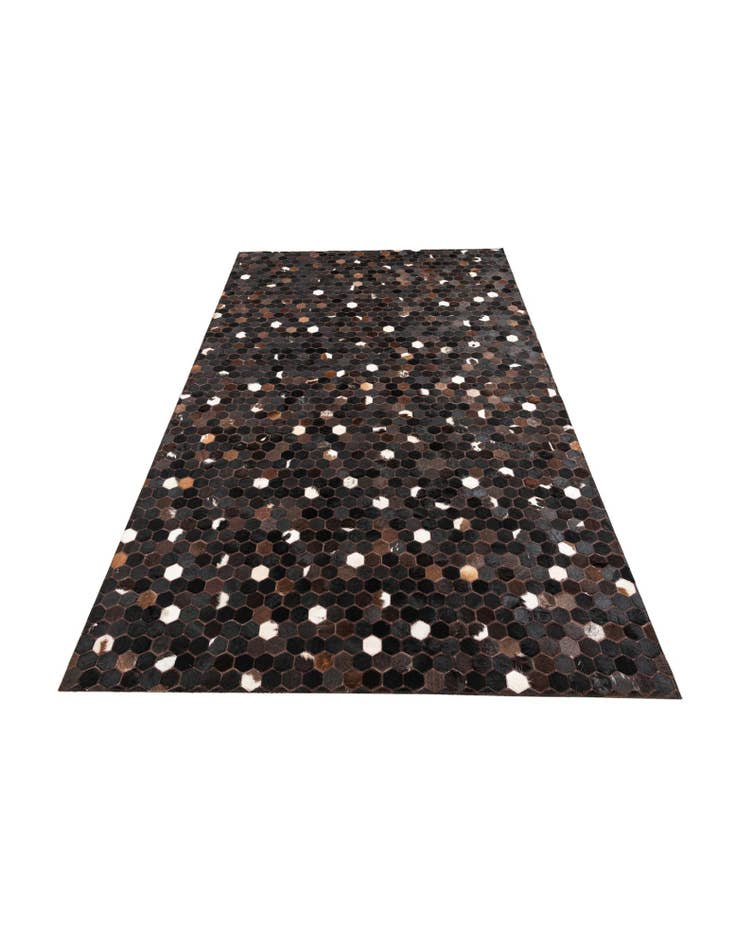 Detail image of 5' x 8' 2 Cowhide Leather Rug