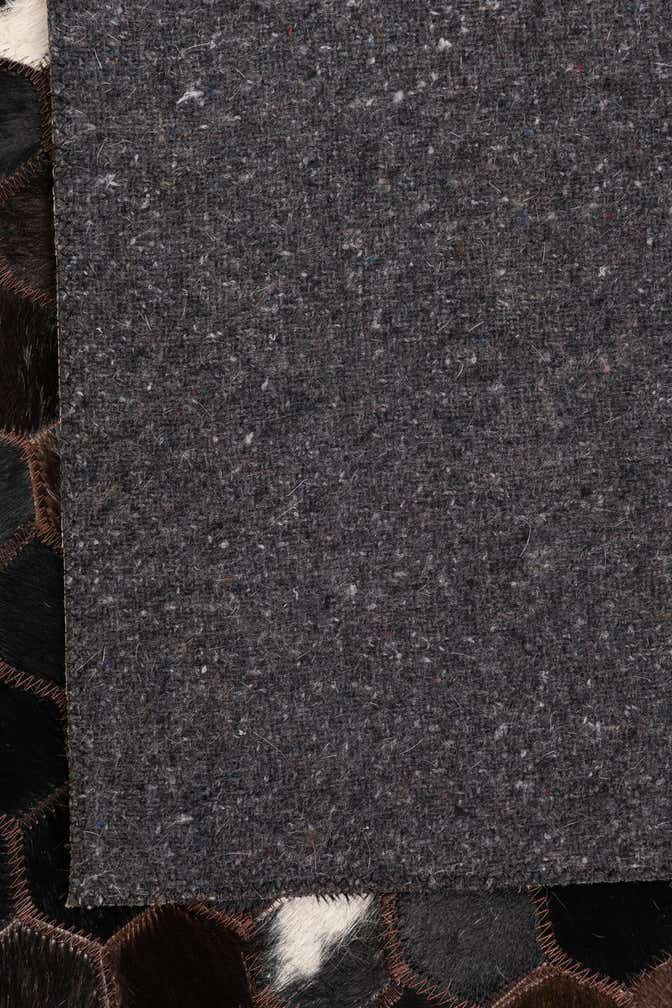 5' x 8' 2 Cowhide Leather Rug