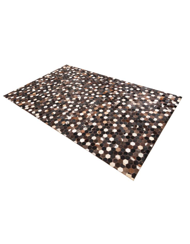 Detail image of 5' x 8' Cowhide Leather Rug