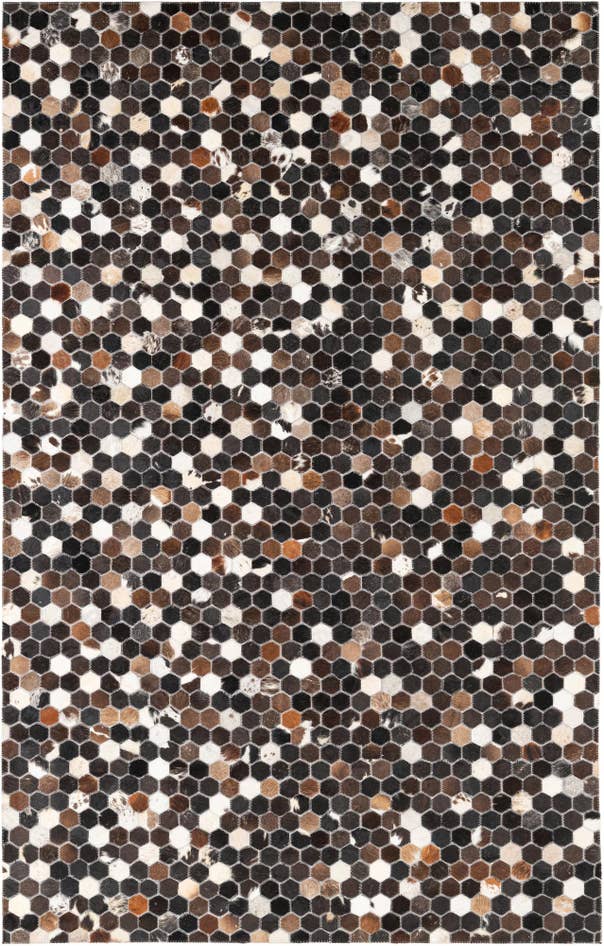 Detail image of 5' x 8' Cowhide Leather Rug