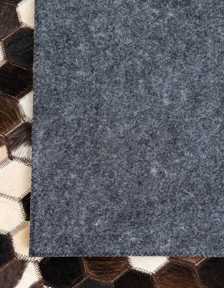 Detail image of 5' x 8' Cowhide Leather Rug