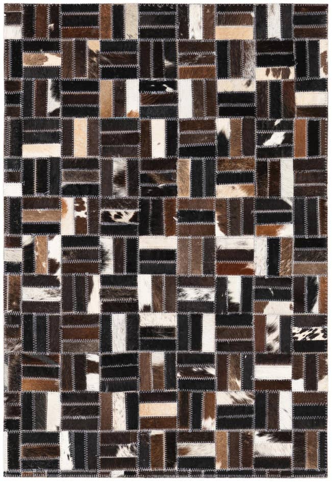 Detail image of 2' x 3' Cowhide Leather Rug