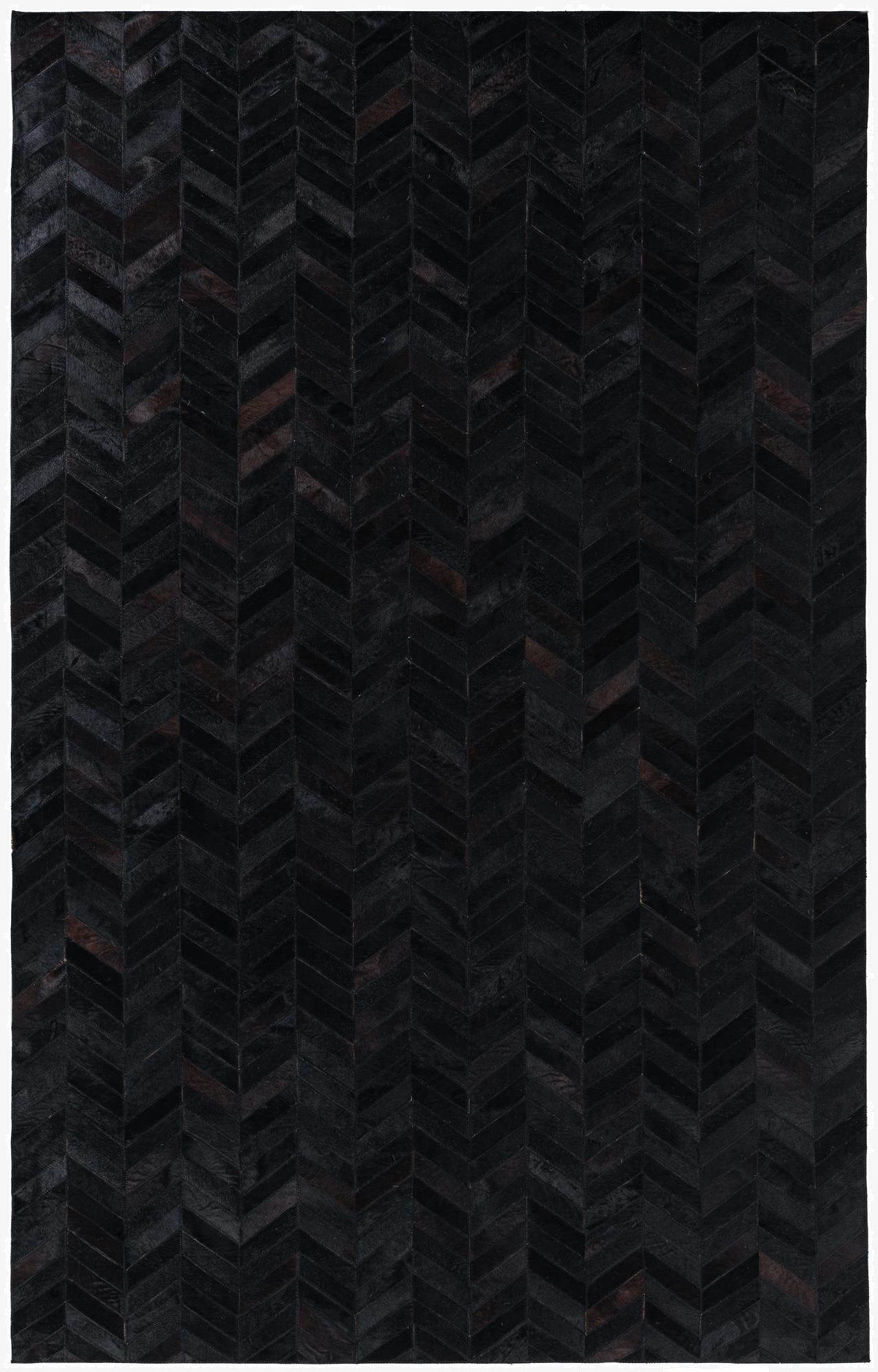 5' x 8' Cowhide Leather Rug