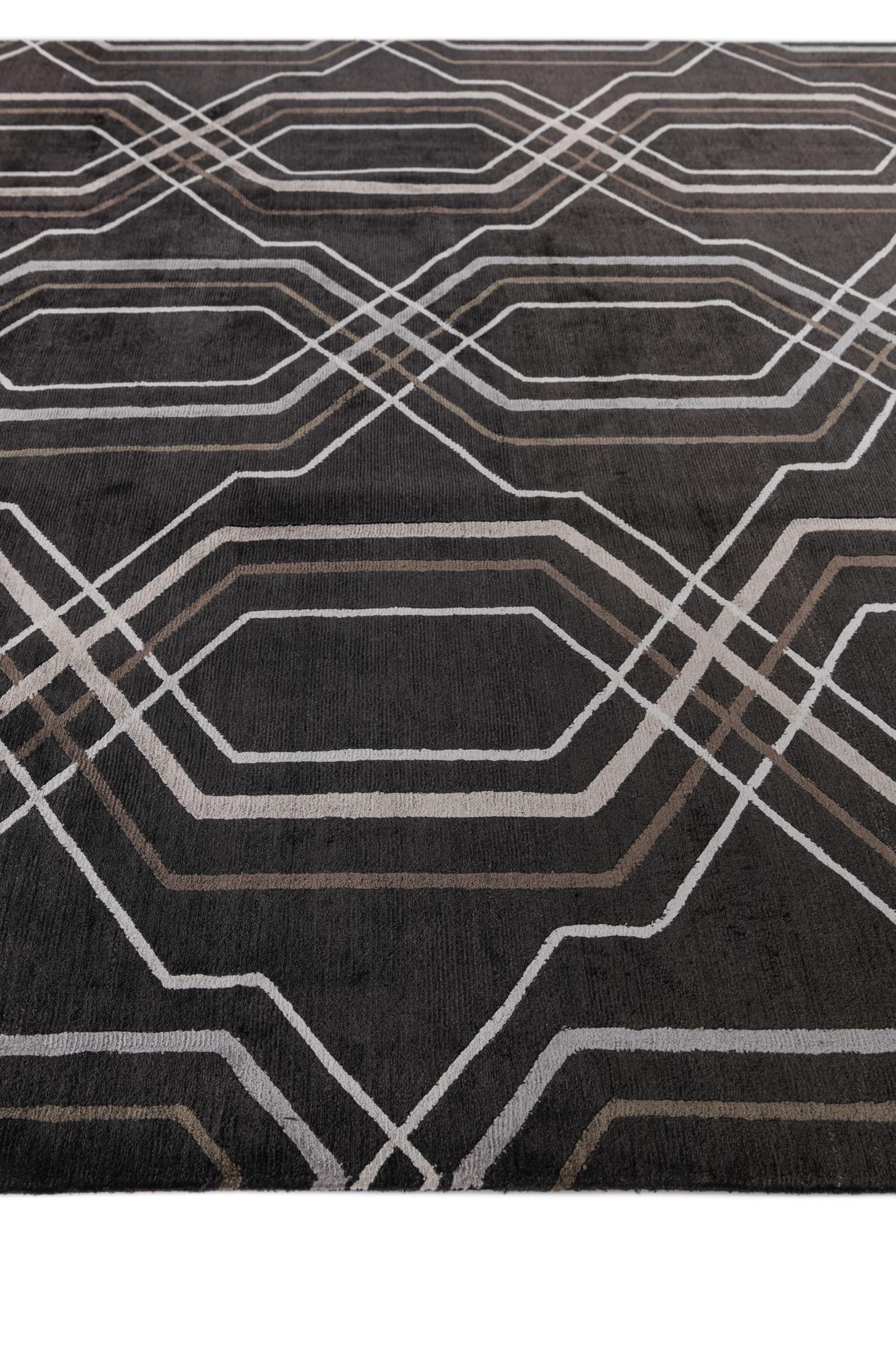 6' 8 x 9' 10 Hand Knotted Darya Wool Rug