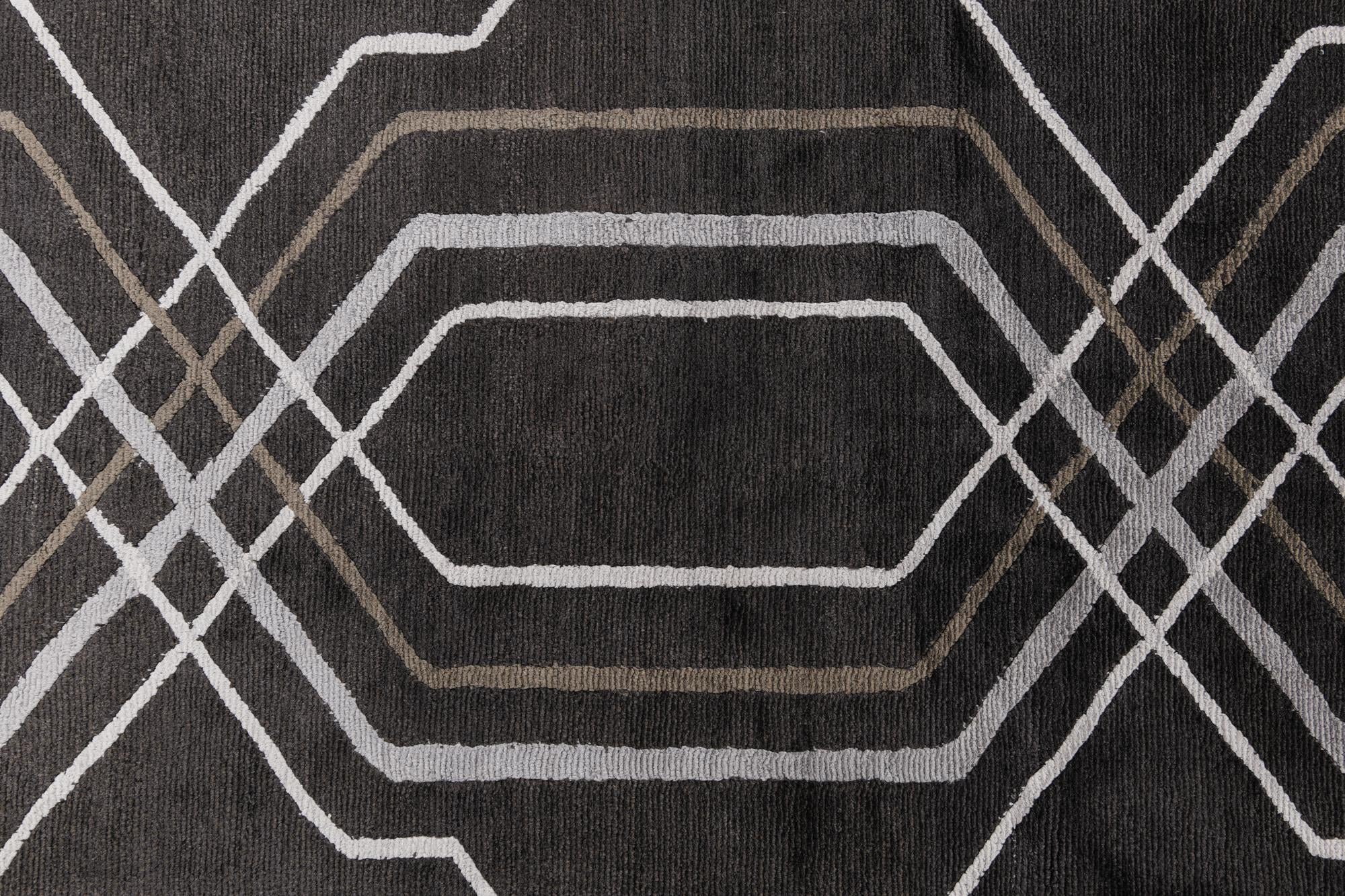 6' 8 x 9' 10 Hand Knotted Darya Wool Rug