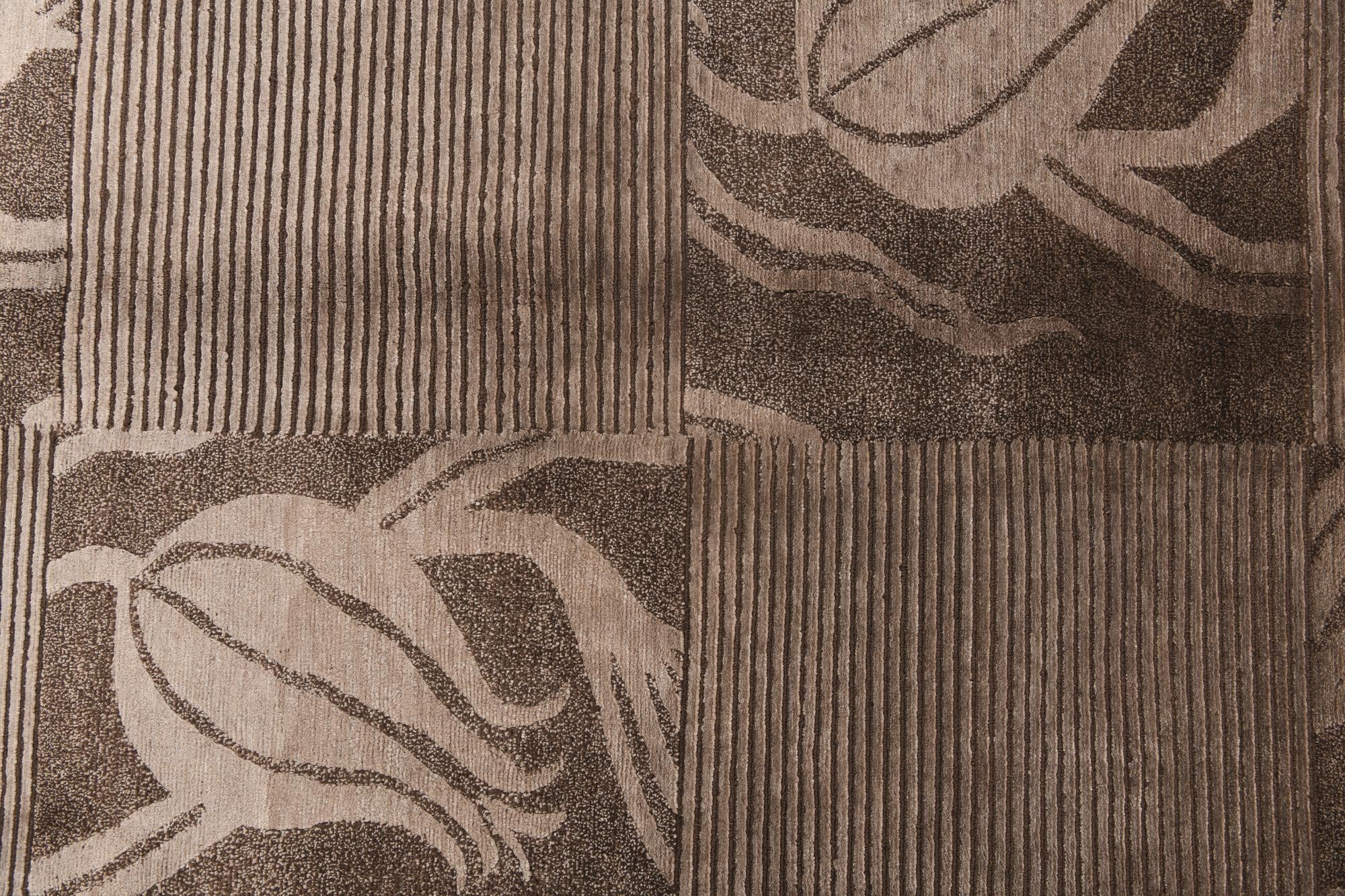 6' 9 x 10' 2 Hand Knotted Darya Wool Rug