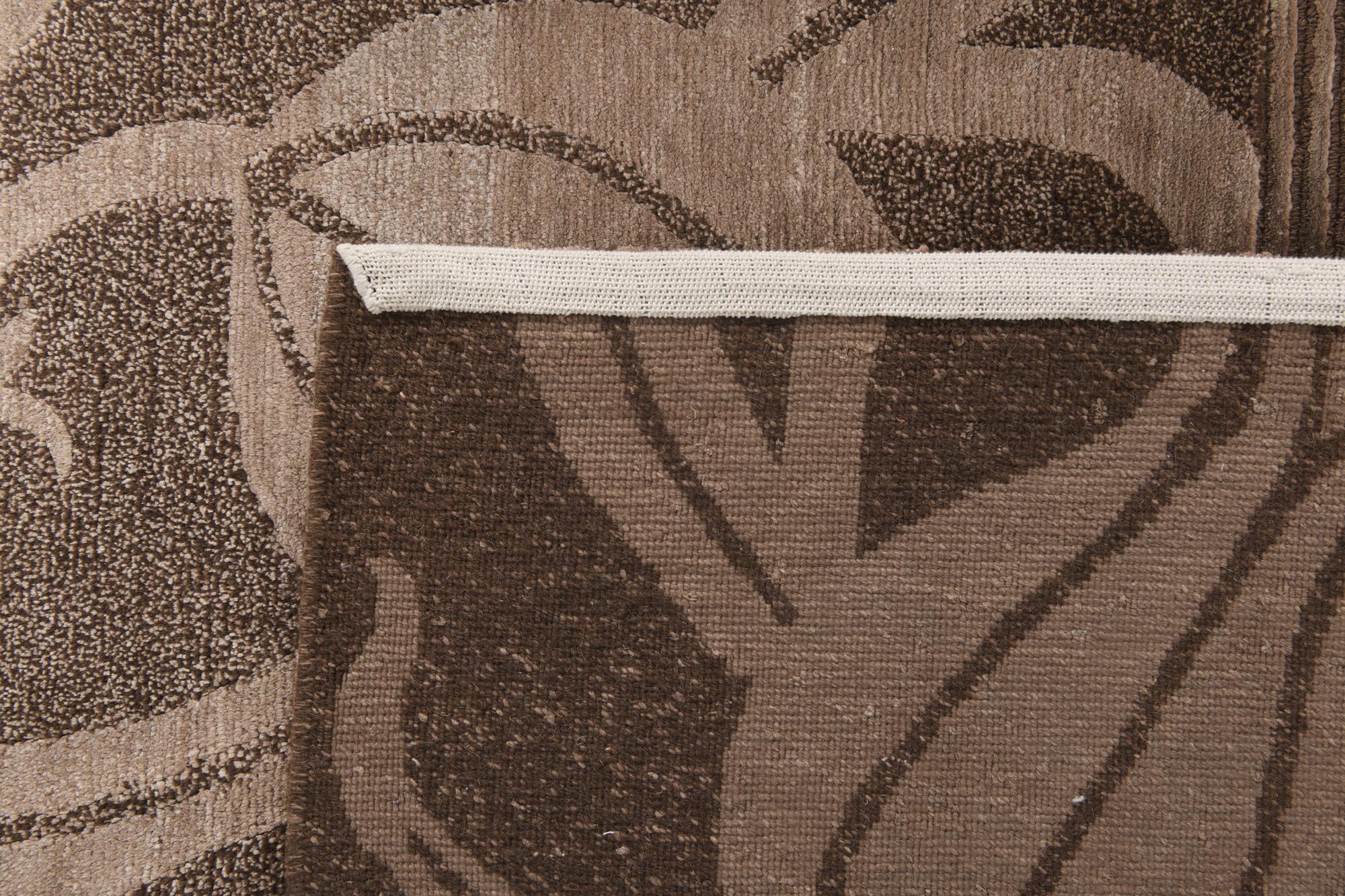 6' 9 x 10' 2 Hand Knotted Darya Wool Rug
