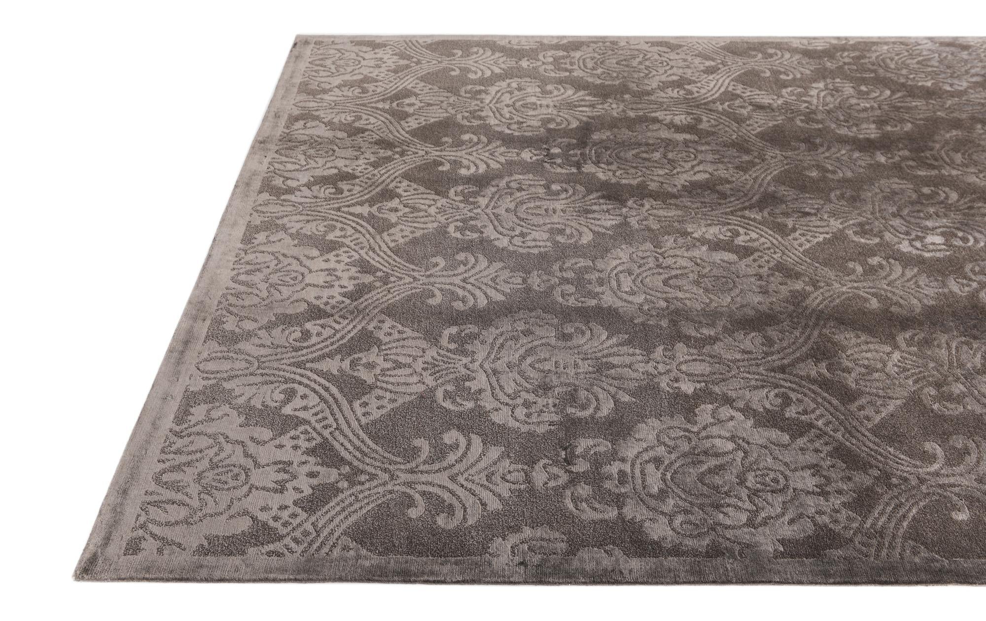 6' 8 x 9' 10 Hand Knotted Darya Wool Rug