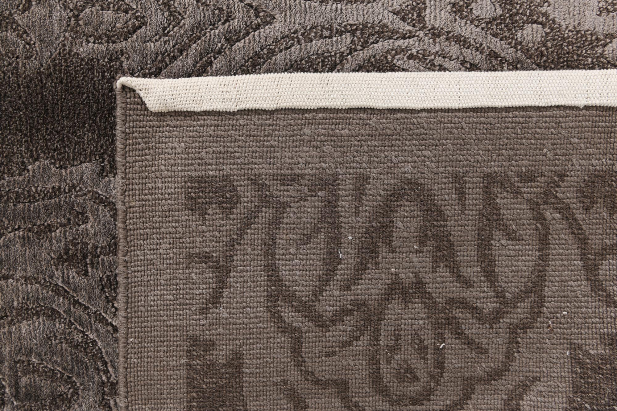 6' 8 x 9' 10 Hand Knotted Darya Wool Rug