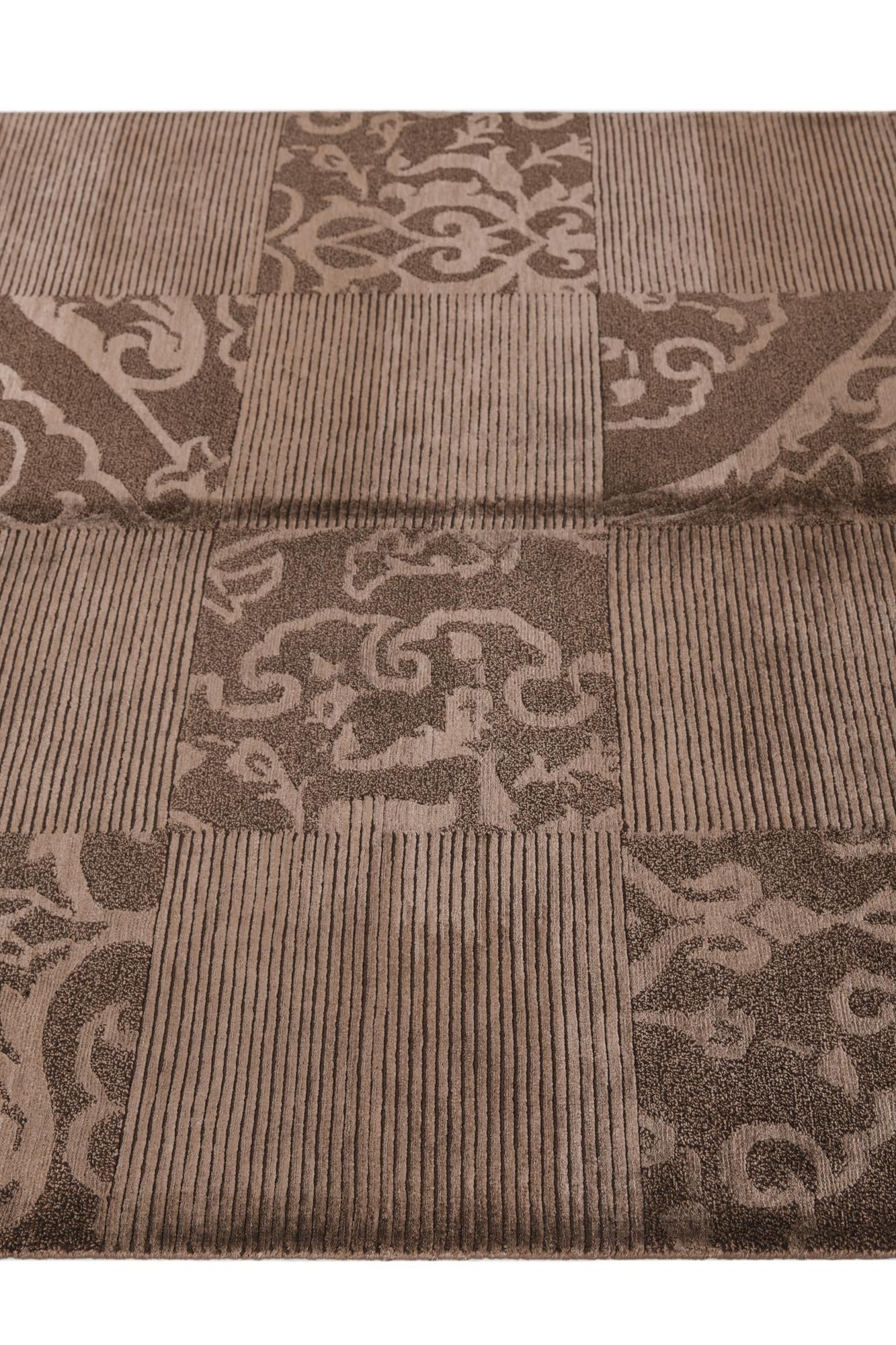 4' 11 x 6' 8 Hand Knotted Darya Wool Rug