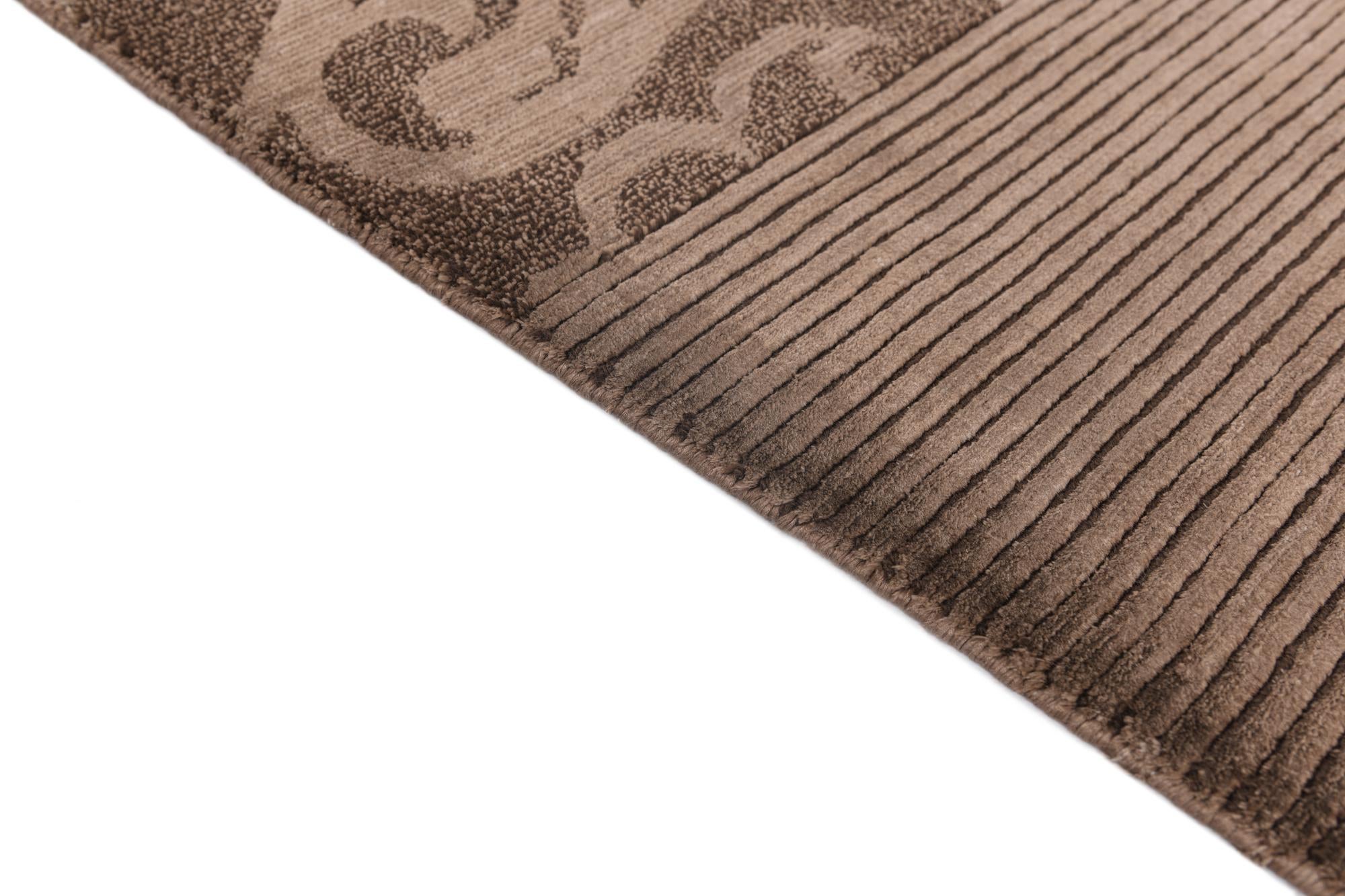 4' 11 x 6' 8 Hand Knotted Darya Wool Rug