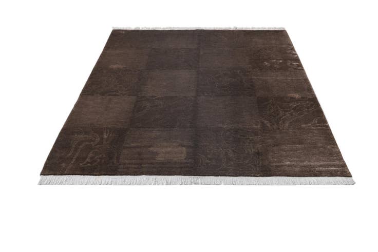 Detail image of 5' x 6' 9 Hand Knotted Darya Wool Rug