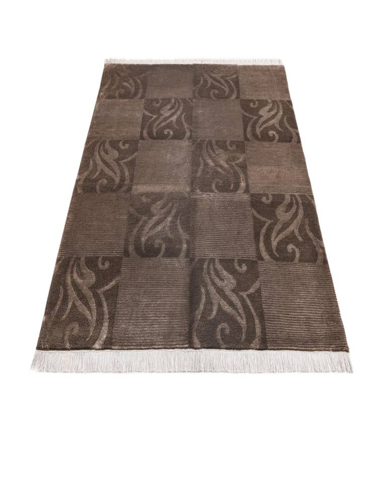 Detail image of 5' 1 x 6' 7  Hand Knotted Darya Wool Rug