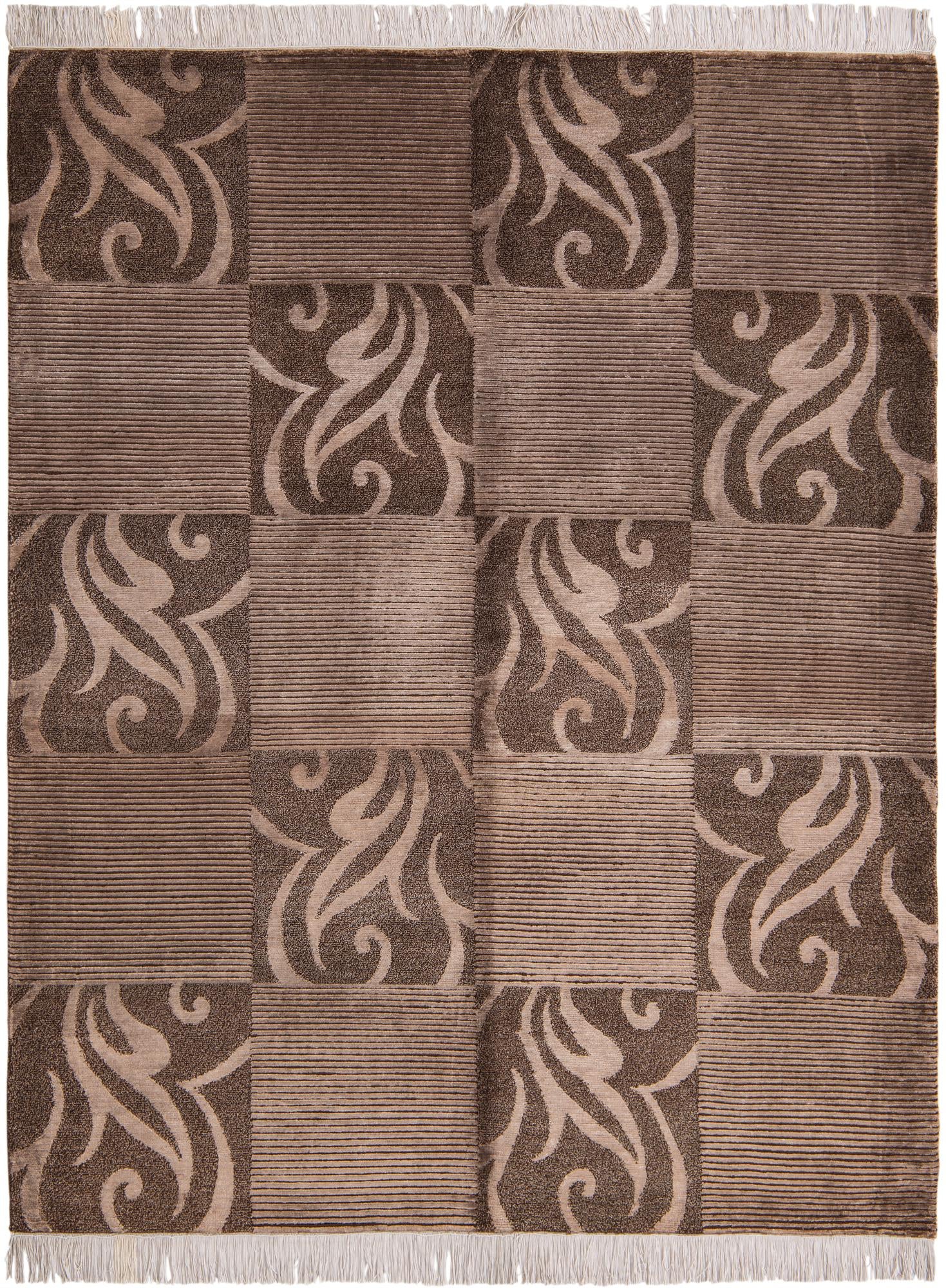 5' 1 x 6' 7 Hand Knotted Darya Wool Rug