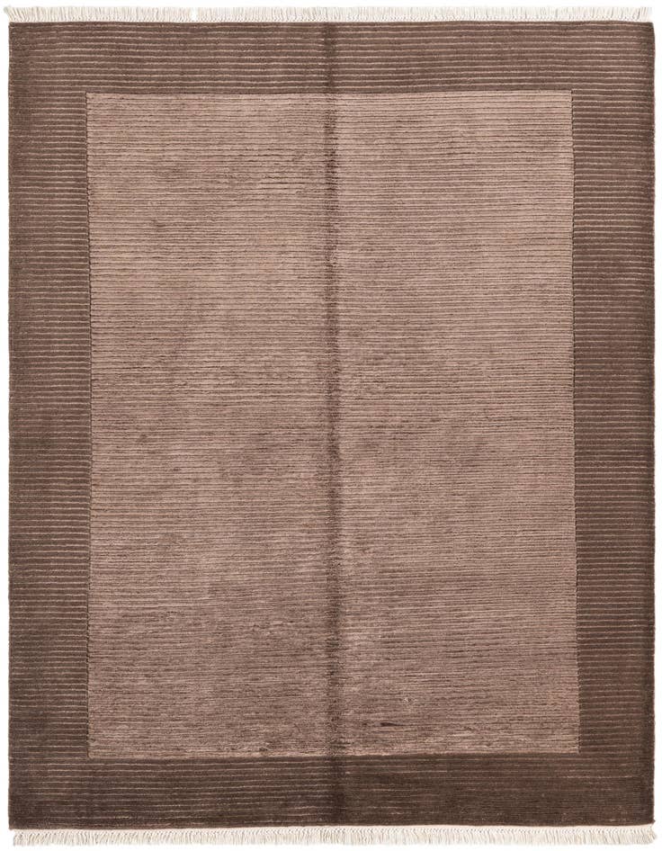 Detail image of 4' 11 x 6' 7 Hand Knotted Darya Wool Rug